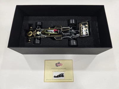 QUARTZO #18280 1972 F1 WORLD CHAMPION E. FITTIPALDI LOTUS 72D -  SIGNED! - Image 1 of 4