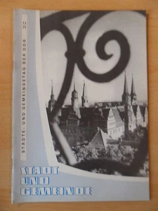 STADT UND GEMEINDE 11- 1971 Porträt Merseburg Hausarztsystem in Greifswald - Picture 1 of 1