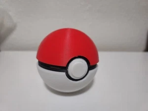 3d Printed Pokemon Style Pokeball, Pokcket Monster Capsule - Picture 1 of 7