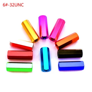 Aluminum Female-Female 6#-32UNC Spacer Thread Pillar Hexagon PCB Studs Standoff - Picture 1 of 6