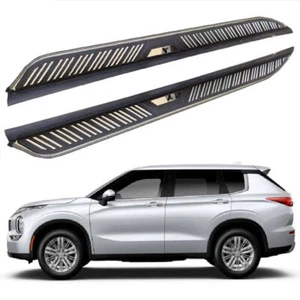 Running Board Side Step Pedal Nerf Bar Fits for 2022 2023 Mitsubishi Outlander  - Picture 1 of 7