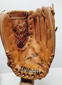 `Vintage George Brett rechte Hand Baseballhandschuh Signature Modell A2124 - NEU - Bild 1 von 11