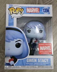 Nuevo Funko Pop Gwen Stacy #1356 Spider-Man Azul Cuerpo de Coleccionistas Caja Sin Como Nueva - Imagen 1 de 12