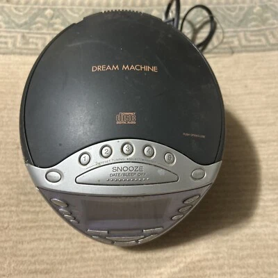 Sony Dream Machine Stereo AM FM CD Clock Radio Weather Alarm ICF-CD843V - Image 1 of 4