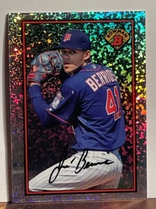 JOSE BERRIOS 1989 Bowman is Back Silver Diamond Refractor Rookie FREE SHIPPING - Picture 1 of 2
