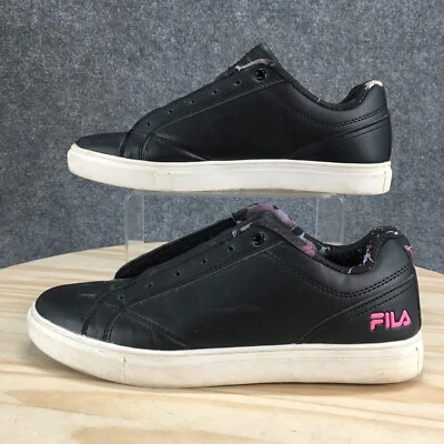 Fila Sneakers Womens 10 Black Pink Amalfi Low Top Casual 5SC60517-020 (No Laces) - Image 1 of 4