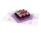 Handmade 3D popup card chocolate birthday Valentine's Anniversary Mother's Blank