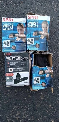 Juego de pesas de muñeca SPRI 4 lb 2 lb por lote de 4 07-71398 Foto 1 de 3