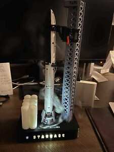 1/400 Spacex Starship Launch Tower Set with Humidifier Model H:31cm/12inches