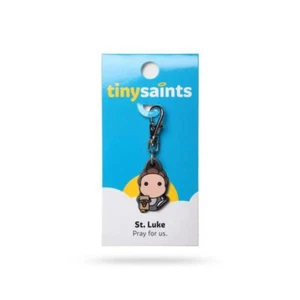 Tiny Saints St. Luke CHARM - Paracord, Bracelets, Backpacks, Purses Gifts NEW - Picture 1 of 1