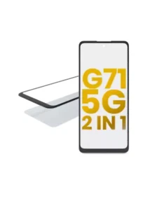 2 in 1 Front Glass With OCA Pre-Installed Compatible For MotorolaG71 5G (XT2169 - Picture 1 of 3