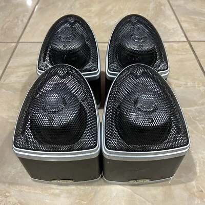 Altavoces Mirage NanoSat Nano Satellite OmniPolar con Soportes Lote de 4 Probados De Colección Foto 1 de 4