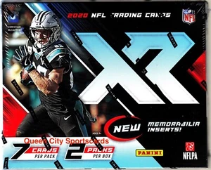 2020 Panini XR Football Factory Sealed Hobby Box - Picture 1 of 1