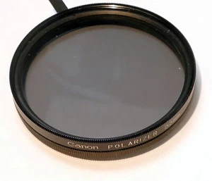 Canon 55mm Filter Linear Polarizer Polar PL made in japan SSC SC - OEM Genuine - Picture 1 of 7