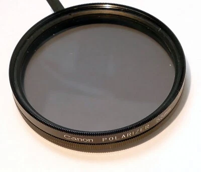 Canon 55mm Filter Linear Polarizer Polar PL made in japan SSC SC - OEM Genuine - Image 1 of 4