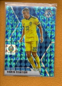 Robin Quaison 2021 Panini Mosaic UEFA Euro Choice Peacock Prizm #172 Sweden - Picture 1 of 2