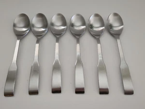 Bobby Flay BARCA 6 Soup Spoons 8" (k23) - Picture 1 of 6