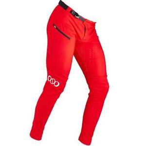 NoLogo Racer Pants BMX Racing MTB Downhill Cycling - Red 3DAY SHIP