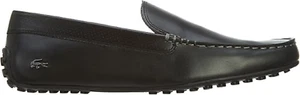 Mocasín estilo de vida de cuero negro LACOSTE 7-30SPM003702H Bonand 2 para hombre (medio) - Imagen 1 de 7