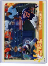 Yordan Alvarez 2020 Topps Opening Day Spring has Sprung 5x7 #SHS-23 /49 Astros 
