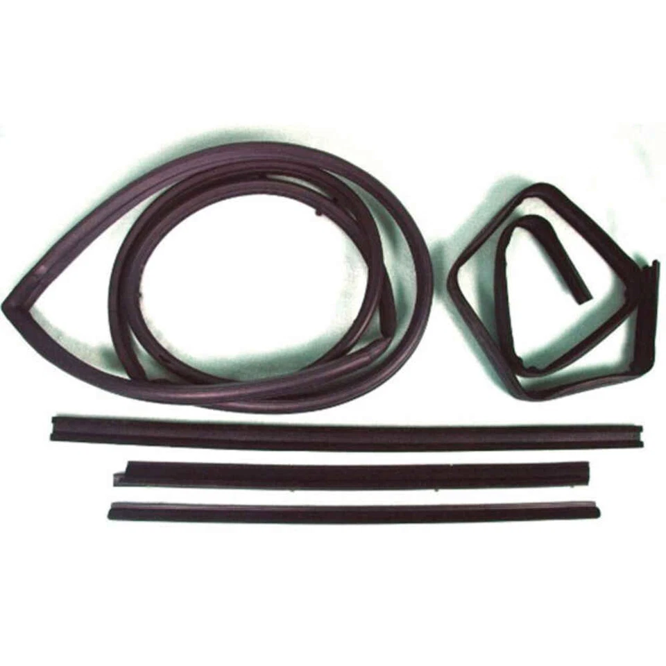 Cinturón de barrido y canal de funcionamiento de vidrio y sello de puerta para Jeep CJ7-95 Wrangler 76-86 DERECHA Foto 1 de 1