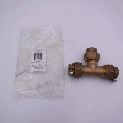 Legend Valve 313-394NL T-4441NL Pipe Tee 3/4" Pack Joint Bronze 100 Psi
