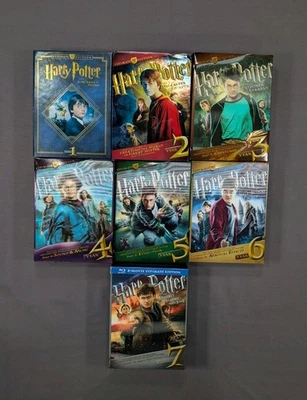 Harry Potter Ultimate Edition DVD Collection (7th on Bluray) 100% Complete RARE  - Image 1 of 4