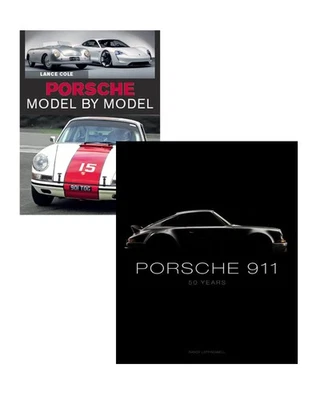 Porsche modelo por modelo y Porsche 911: 50 años — juego de 2 libros, historia, especificaciones y Foto 1 de 3
