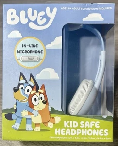 Bluey Kid Safe Kopfhörer. Volumenbegrenzung, ab 6 Jahren brandneu fabrikversiegelt - Bild 1 von 10