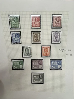 Protectorado de Somalilandia KGVI - QEII Colección Como Nueva en Páginas de Álbum CV £244.20 Foto 1 de 3