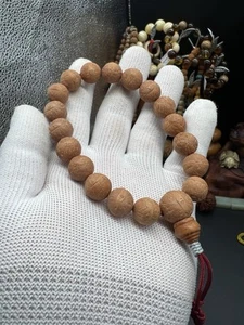 13mm Phoenix Eye Bodhi Seed Beads Bracelet 13mm精挑 尼泊尔凤眼菩提手串 - Picture 1 of 10