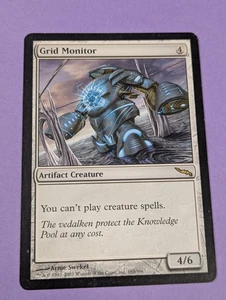 MTG Magic: Mirrodin: Grid Monitor #183/206 Rare - LP - Picture 1 of 2