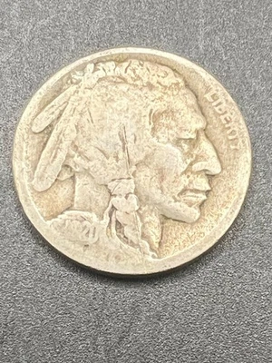Buffalo Nickel-1920-S, partial date - Image 1 of 3