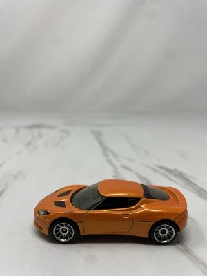 Matchbox 2008 '08 Lotus Evora Car Metal Flake Orange Die Cast 1/60 Loose MB750 - Image 1 of 4