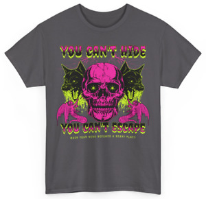 T-shirt Skull Hour Hexen Shirt Kürbis Schädel Halloween Geschenk T Shirt Unisex