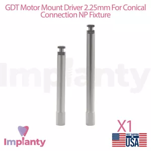 1x Controlador de montaje de motor GDT 2,25 mm para conexión cónica plataforma estrecha (NP) - Imagen 1 de 5