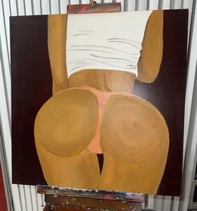 Moises Eljach Original Art Because Booty Part Dux - Picture 1 of 1