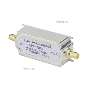 50 ohms RF filtre passe-bas SMA femelle à femelle connecteur bande filtre passe-passe - Photo 1/6