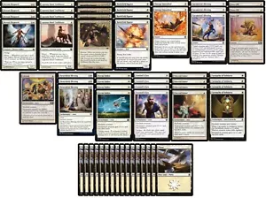 Tier 1 Mono White Heroic Pauper Deck - Very Powerful - 60 Card MTG!!! - Picture 1 of 1