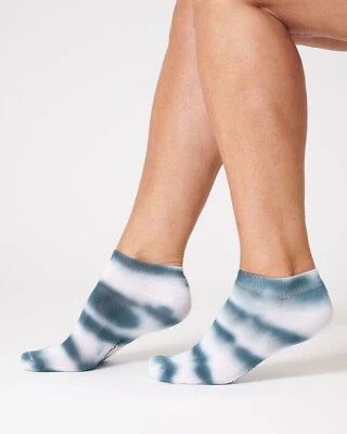 THOUGHT (BRAINTREE) THOUGHT BAMBOO LADIES' TRAINER ANKLE SOCKS - TYE DYE TA469 - BNWT