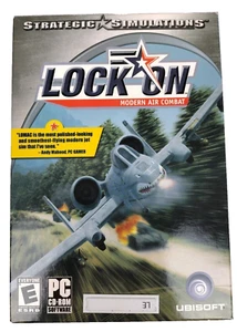Lock On Modern Air Combat Strategic Jet Fighter War Game PC Game Tall Box CIB - Picture 1 of 10