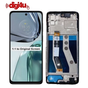 Repuesto de pantalla táctil con marco para Motorola Moto G62 5G XT2223-2 - Imagen 1 de 6