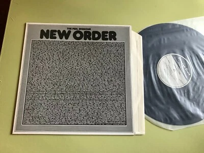 NEW ORDER The Peel Sessions EP LP UK 1986 sfps001 textured stock cv joy division Foto 1 de 4