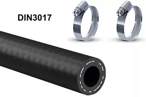 1x Meter EPDM Gummi Kühlerschlauch Kühlwasserschlauch DIN73411 (ink 2x Schellen) - Bild 1 von 1