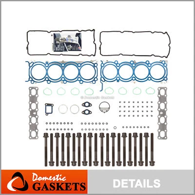 Juego de pernos de junta de culata para 04-09 Infiniti Nissan Armada Pathfinder 5,6 L VK56DE Foto 1 de 4