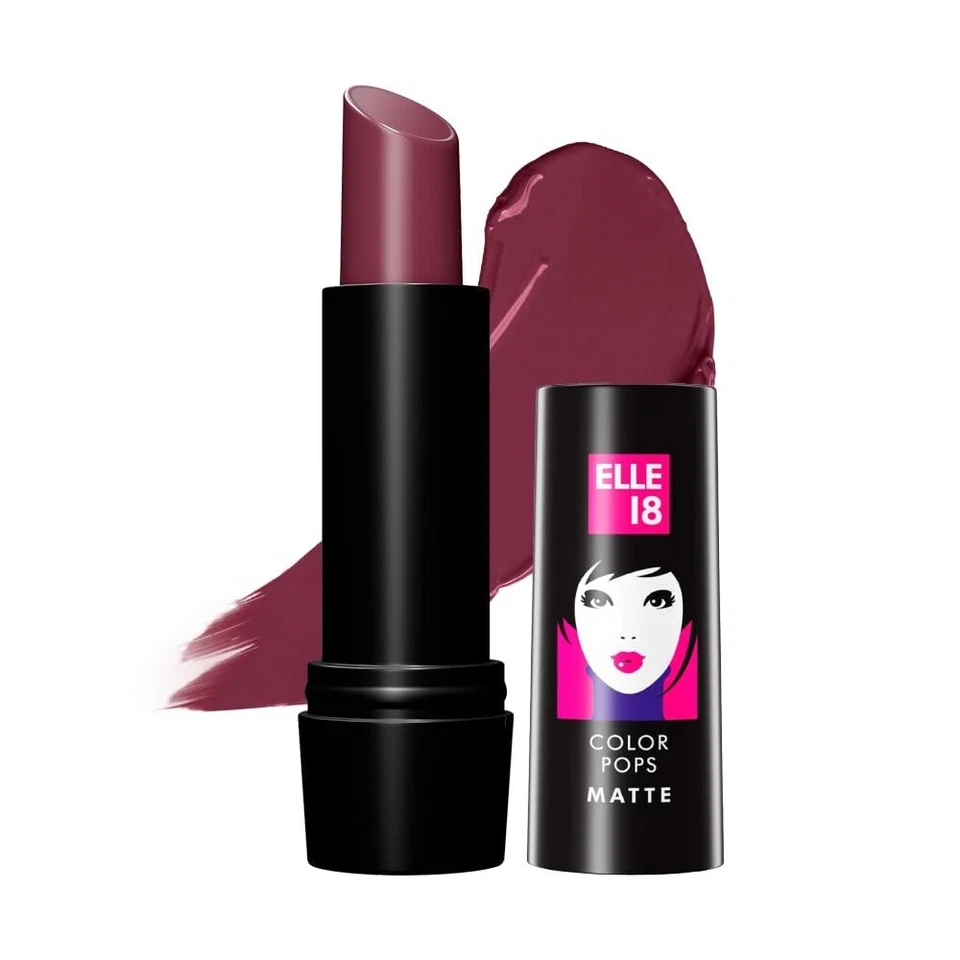 Elle 18 Color Pop Matte Lip Color|| W14|| Berry Tea|| 4.3 g - image 1 of 4
