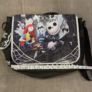 Tim Burtons The Nightmare Before Christmas Jack Messenger Bag 15 x 11 - Picture 1 of 6