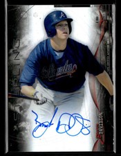 2014 Bowman Sterling Prospect Auto Refractors #BSPABD Braxton Davidson /150