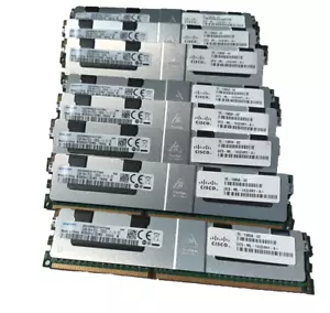 CISCO 256GB 8 x 32GB 4Rx4 PC3-12800L DDR3-16006MHz ECC Reg Server Ram Samsung - Picture 1 of 5