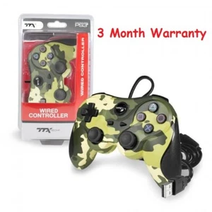 TTX Tech PS3 Camouflage Wired USB Controller Camo - Picture 1 of 3
